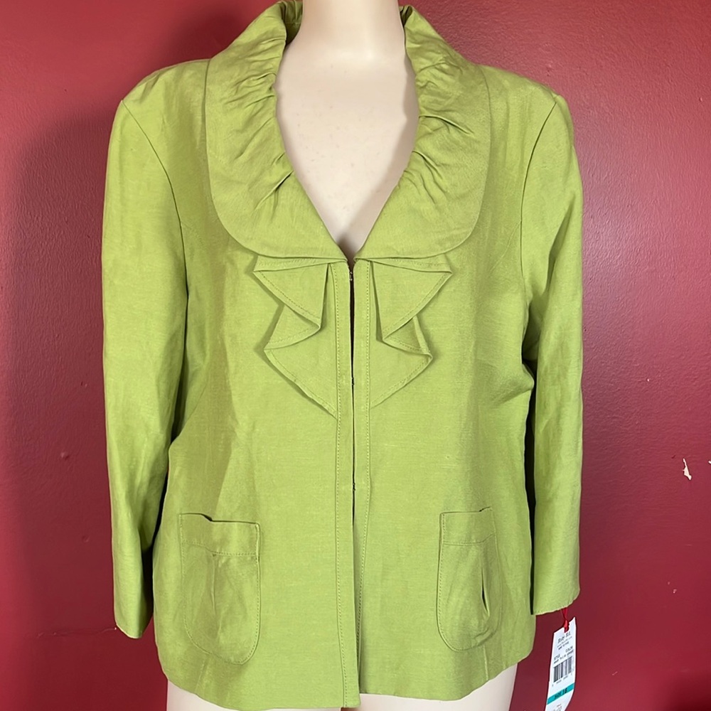New Ruby Rd. Avocado lined jacket.